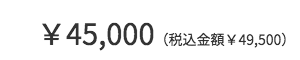 Aコースの金額表記画像